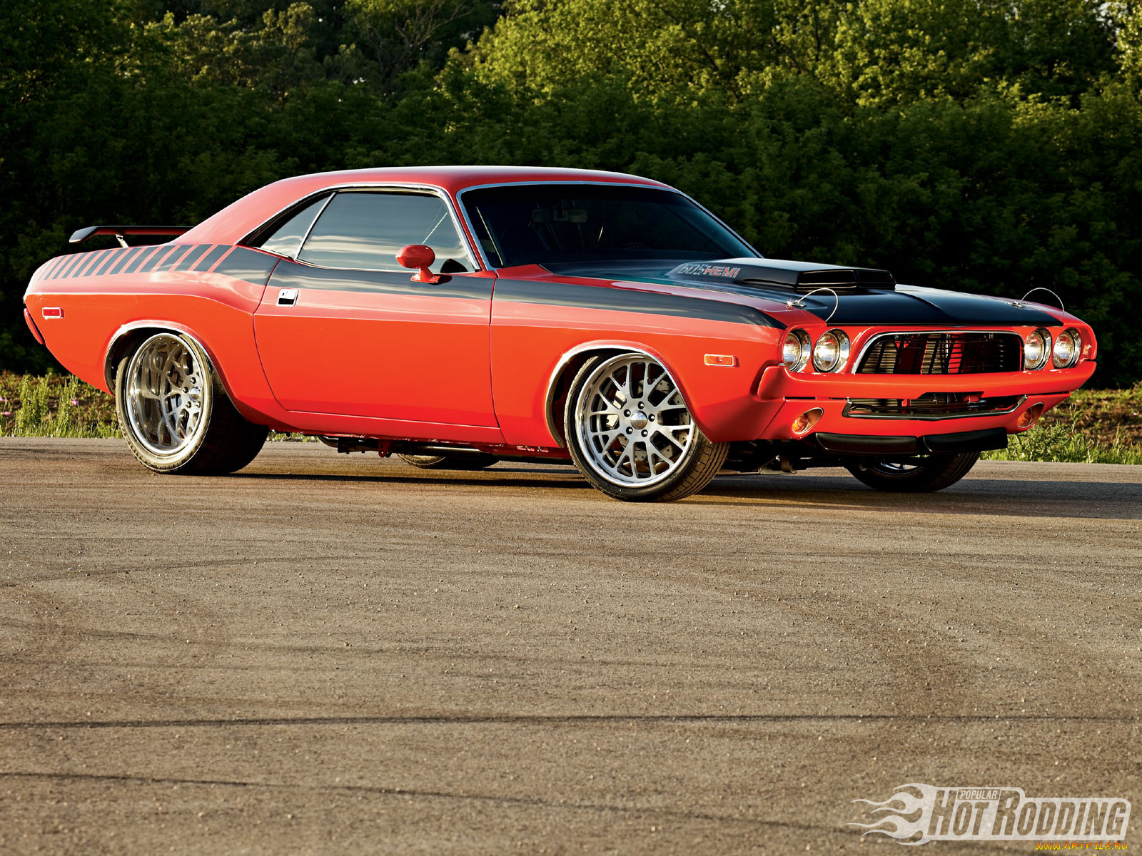 1973, dodge, challenger, 